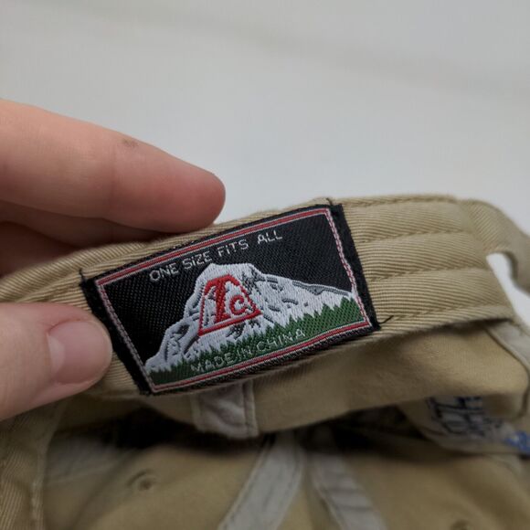 Dixon ZTR Slideback Hat Tan OSFA Embroidered Logo Adjustable - Picture 11 of 11